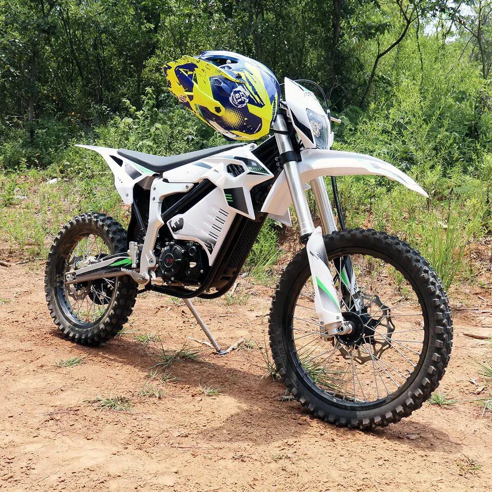 MOTOFLOW 125KM/H 12000W E-Dirt Pit Bike for Off-Road Trail Riding –  ElectriRide
