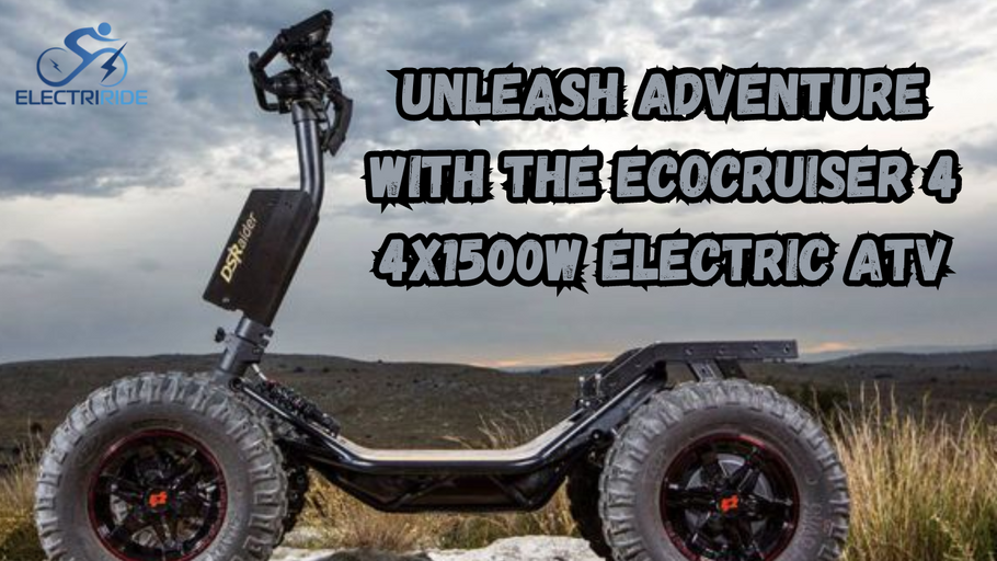 Unleash Adventure with the ECOCRUISER 4 4x1500W Electric ATV: A Comprehensive Review