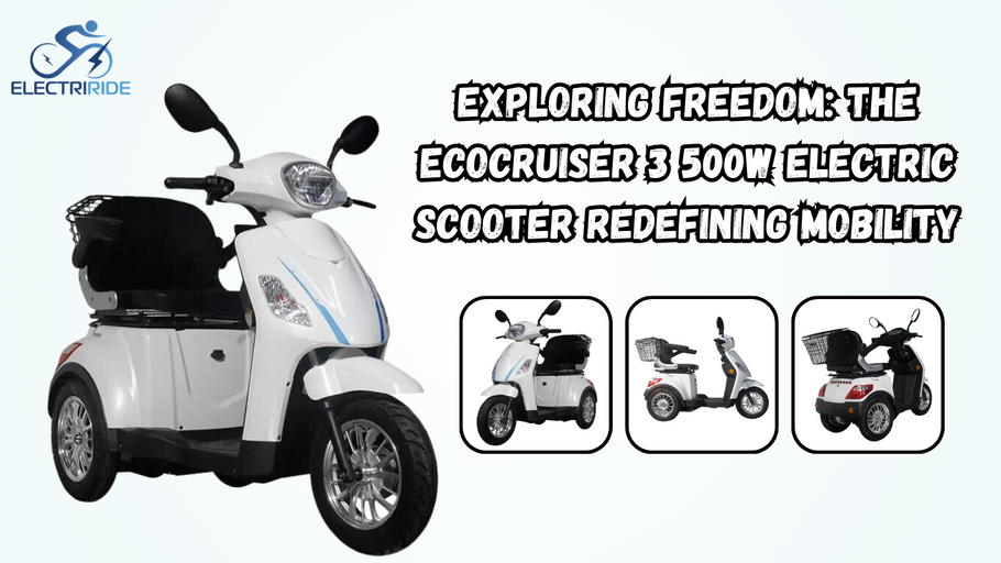 Exploring Freedom: The ECOCRUISER 3 500W Electric Scooter Redefining Mobility