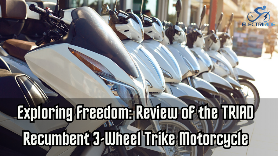 Exploring Freedom: A Comprehensive Review of the TRIAD Genuine Recumbent 3-Wheel Trike Motorcycle