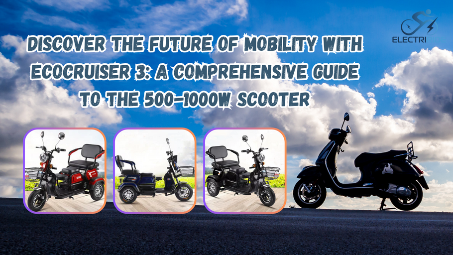 Discover the Future of Mobility with ECOCRUISER 3: A Comprehensive Guide to the 500-1000W Scooter