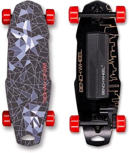 POWERSKATE X 28 Electric Skateboard with Remote, Top Speed 18MPH, 1000W Motor,LED Skateboard (7790838055073)
