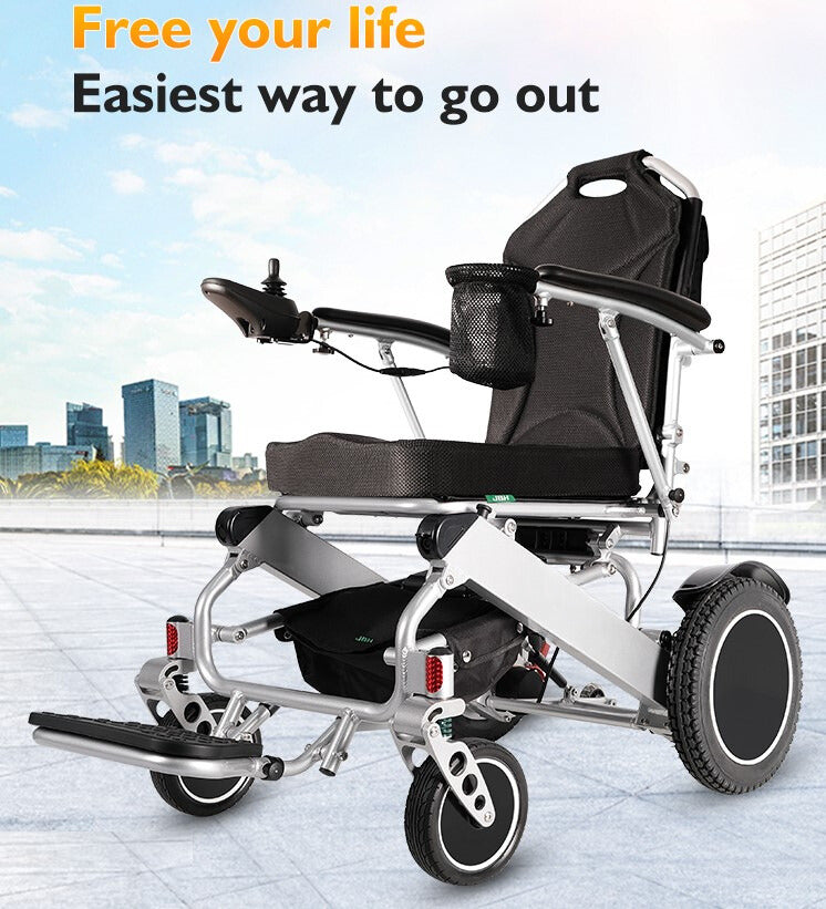 EZYCHAIR Foldable Electric Wheelchair (7676108538017)
