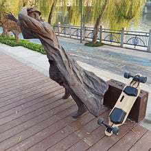 Load image into Gallery viewer, POWERSKATE A6 longboard Dormitory campus class transportation 4-wheel electric skateboard (7790774845601)
