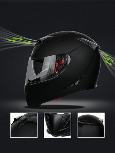 RIDEREADY Full-Face Racing Motorcycle Helmet (7676025798817)
