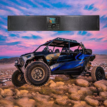 Load image into Gallery viewer, FAV Universal UTV Hanging Waterproof Stereo Multi-Speaker High-Power Soundbar System Supports BT Touch Screen and Video (7672560648353)
