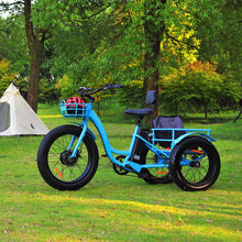 Load image into Gallery viewer, VOLTCYCLE 24&quot; Fat Tire Cargo Delivery Ebike (7673934119073)
