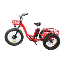 Load image into Gallery viewer, VOLTCYCLE 24&quot; Fat Tire Cargo Delivery Ebike (7673934119073)
