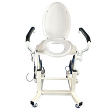 Load image into Gallery viewer, EZYCHAIR EG-001 Powered Lift Commode Chair (7669298593953)
