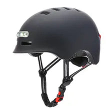 Load image into Gallery viewer, Skateboard Helmet with Front and Rear Lights (7671956930721)
