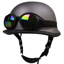 Load image into Gallery viewer, RIDEREADY Retro Half Open Face Motorcycle Helmet (7675490009249)
