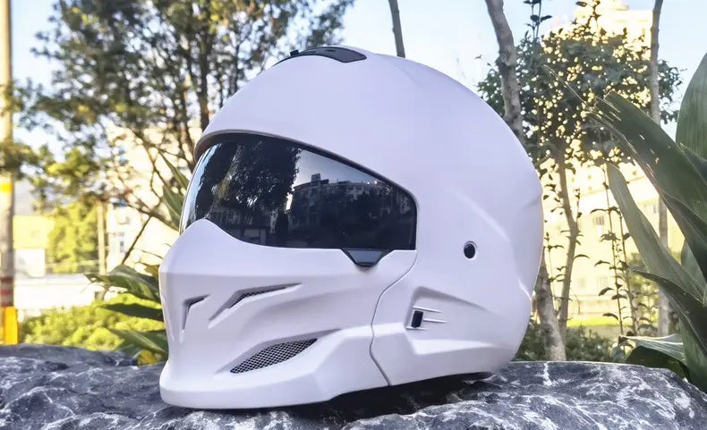 RIDEREADY Carbon Fiber Full-Face Motorcycle Helmet (7675528773793)