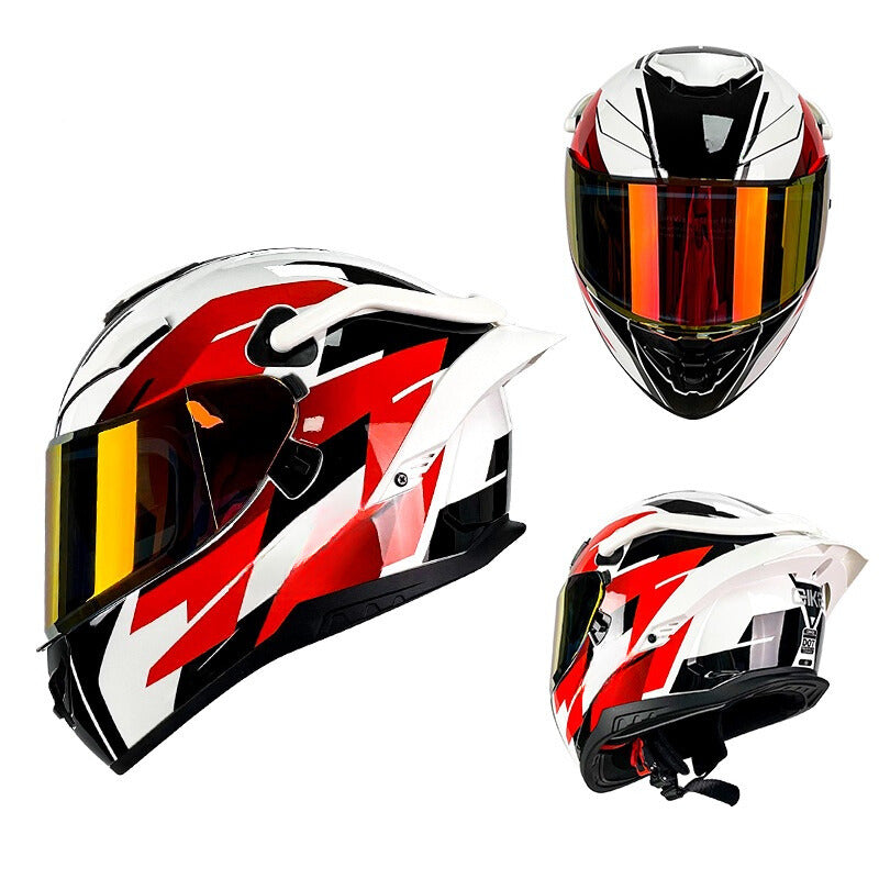 RideReady Standard Man Full Face Motorcycle Helmet (7675521400993)