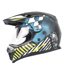 Load image into Gallery viewer, RIDEREADY Double Lens Full Face Motorcycle Helmet (7675546730657)
