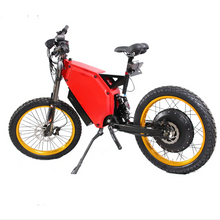 Load image into Gallery viewer, VOLTCYCLE 72V 8000W Dual Suspension Mountain E-Bike (7673685770401)
