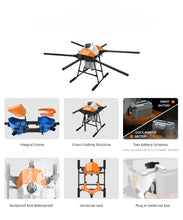 Load image into Gallery viewer, AGRI-D EFT 20L Tank 6-Axis Agriculture Drone Frame (7669717598369)
