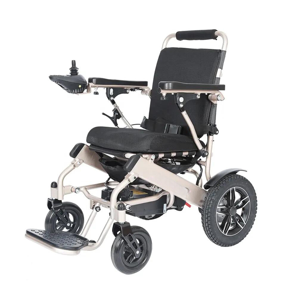 EZYCHAIR EG-157PO Electric Foldable Wheelchair (7669116207265)