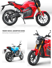Load image into Gallery viewer, MOTOFLOW AS1 FR-V9 2000 - 5000W 72V Racing Motorcycle (7668862222497)
