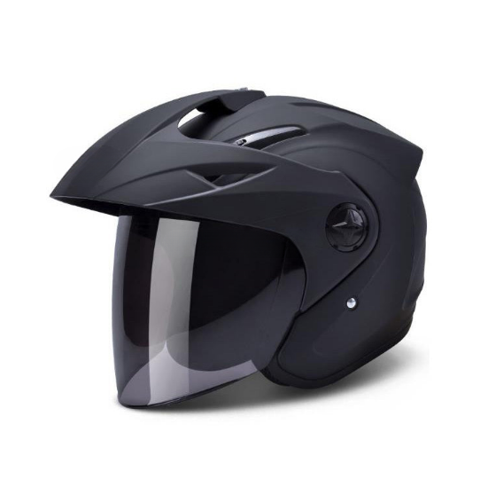 RIDEREADY Half Face Motorcycle Helmet (7675487584417)