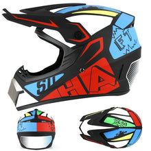 Load image into Gallery viewer, MOTOFLOW Retro Full Face Motorbike Helmet (7672925225121)
