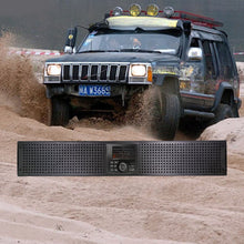 Load image into Gallery viewer, FAV Universal UTV Hanging Waterproof Stereo Multi-Speaker High-Power Soundbar System Supports BT Touch Screen and Video (7672560648353)
