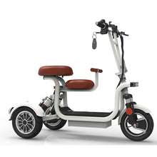 Load image into Gallery viewer, TRIAD 400W Mini Electric Trike with Child Seat - Foldable (7672378818721)
