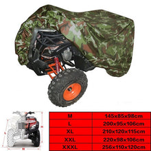 Load image into Gallery viewer, FAV Waterproof ATV Cover All Weather Protection Camouflage Quad Cover 4 Wheeler Accessories for Honda,Polaris,Yamaha,Kawasaki (7672569561249)
