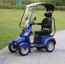 Load image into Gallery viewer, ECOCRUISER 4 luxury electric tricycle 4 wheel disabled elderly electric mobility scooter in outdoor (7675463237793)
