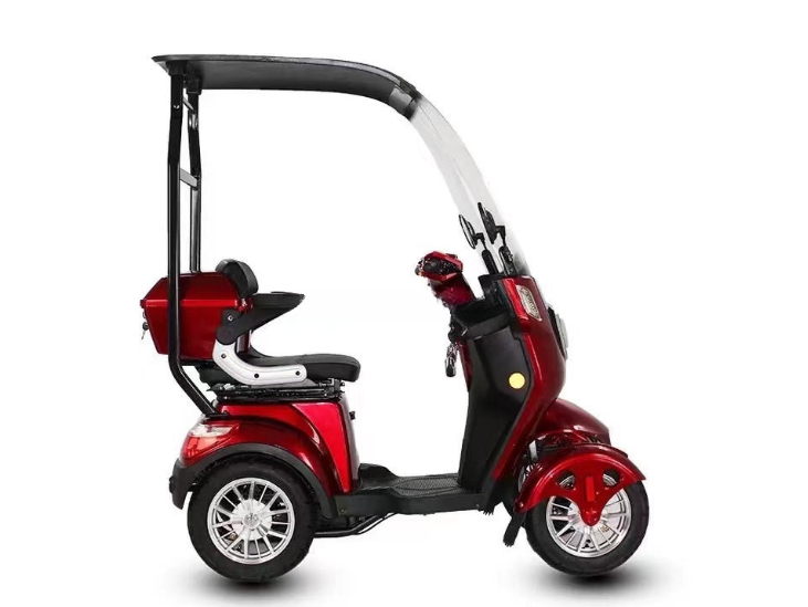 ECOCRUISER 4 luxury electric tricycle 4 wheel disabled elderly electric mobility scooter in outdoor (7675463237793)