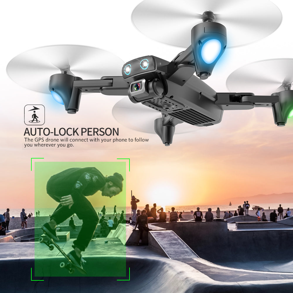 SKYLINEPRO  S167 Wifi FPV RC GPS and hd camera drone (7669719761057)