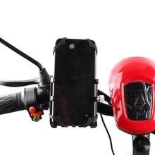 Load image into Gallery viewer, AMPEDMOTO GUB G-91 Motorcycle Mirror Phone Holder with USB Charger (7680635273377)
