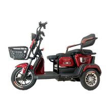 Load image into Gallery viewer, TRIAD Electric Cargo Tricycles with Front and Rear Baskets (7672379998369)
