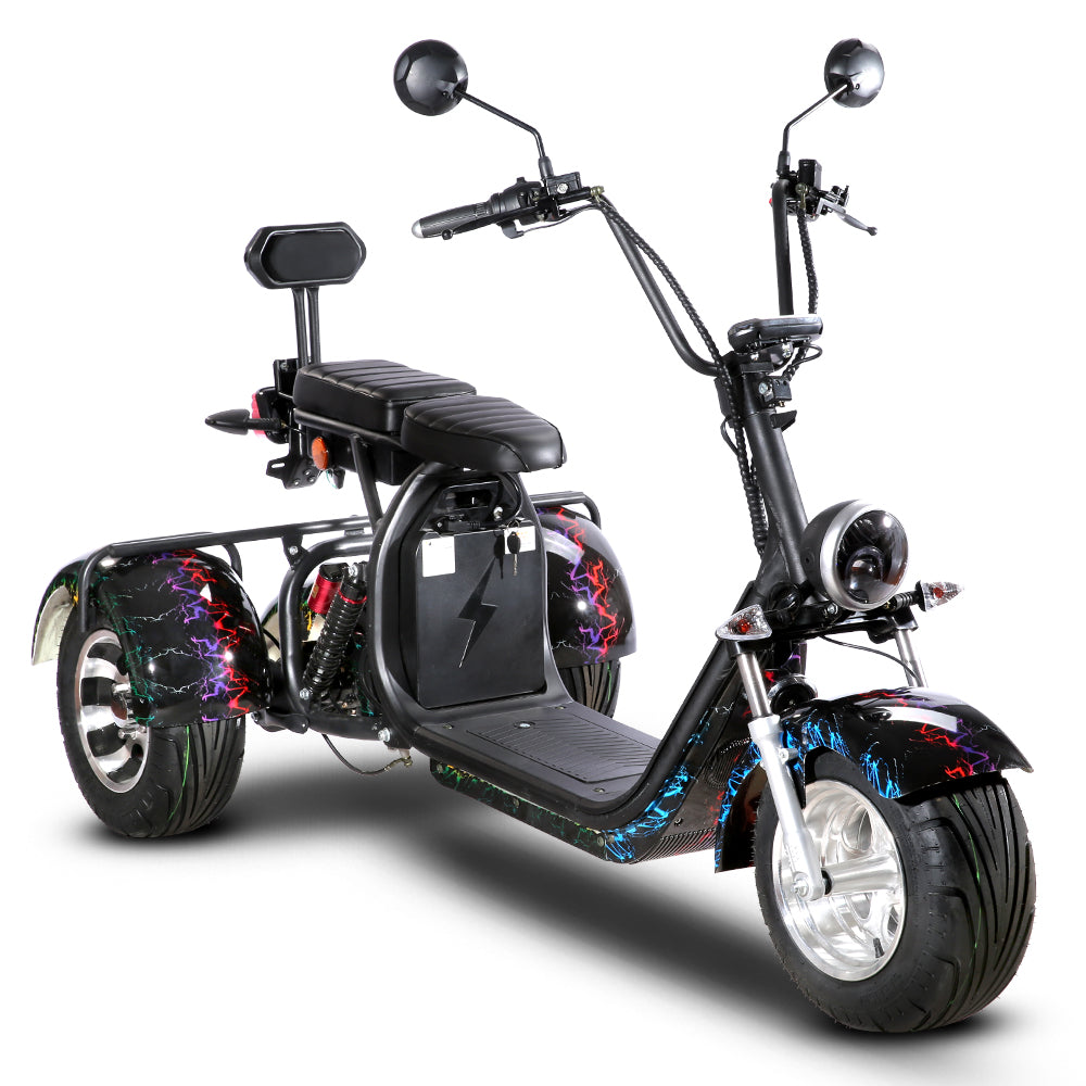 ECOCRUISER 3 60V 1000 - 2000W 10 - 20AH Scooter (7672681595041)