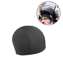 Load image into Gallery viewer, RollArmor Motorcycle Moisture Wicking Cooling Skull Cap Helmet Open Face (7672469880993)
