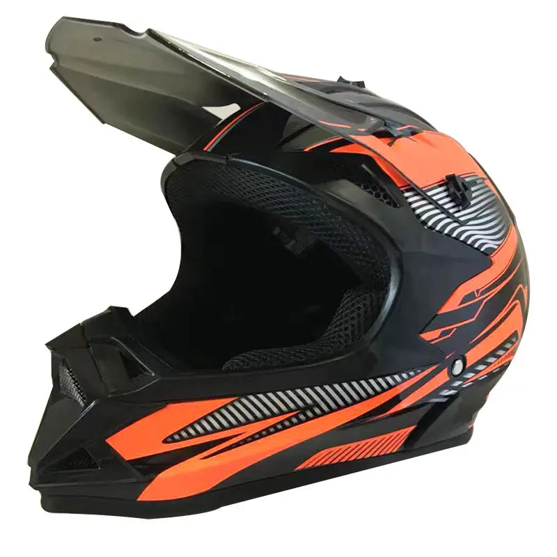 MOTOFLOW Motorcycle Helmet Full Face Off-road All Four Seasons (7672878596257)