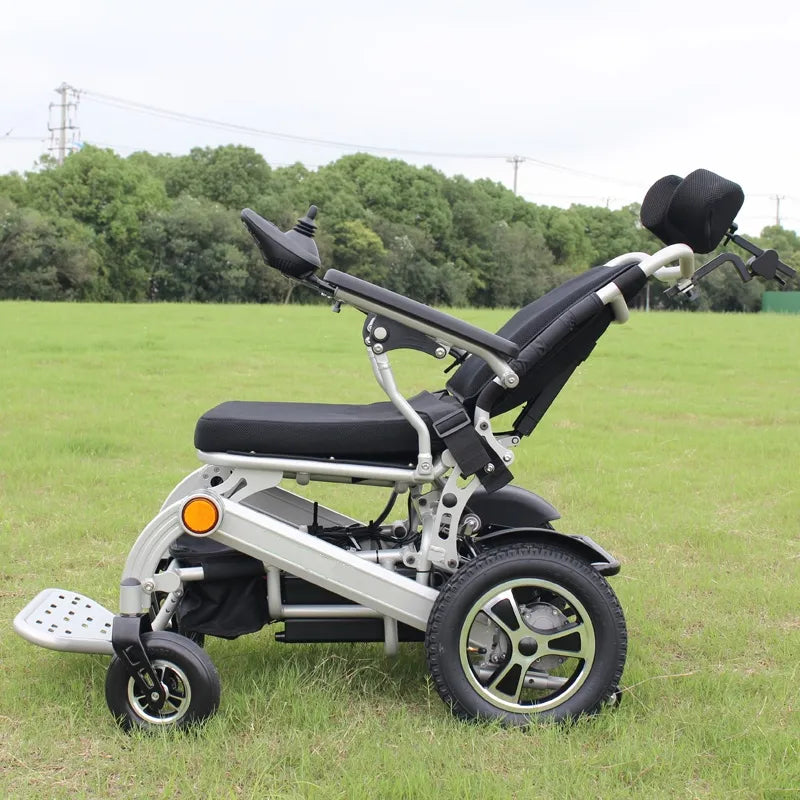EZYCHAIR EG-6N5 Remote Control Portable Folding Electric Wheelchair (7669183938721)