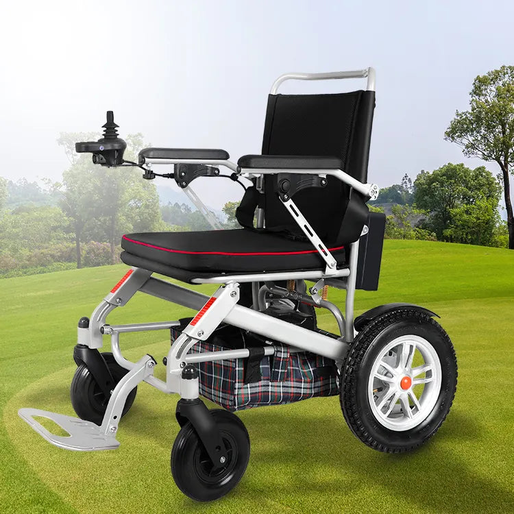 EZYCHAIR EG-356SA Portable Folding Electric Wheelchair (7669174730913)