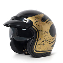 Load image into Gallery viewer, RIDEREADY Professional Manufacturer Carbon Fiber Motorcycle Helmet (7675780595873)
