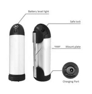 POWERSKATE Rechargeable Water Bottle Battery for E-Bikes (7670272688289)