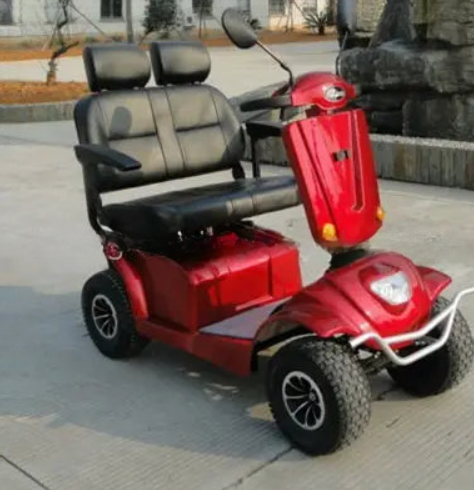 ECOCRUISER 4 double seat four wheels disability electric 1200W Mobility Scooter (7674869842081)
