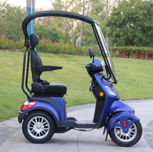 Load image into Gallery viewer, ECOCRUISER 4 luxury electric tricycle 4 wheel disabled elderly electric mobility scooter in outdoor (7675463237793)
