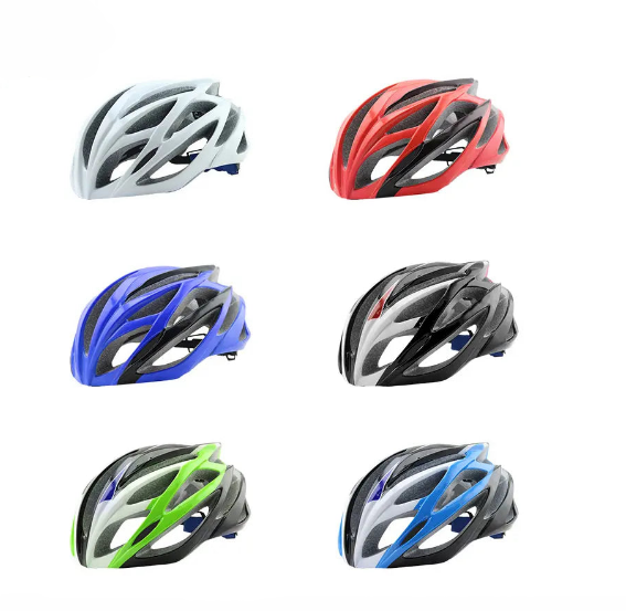 Fancy Custom Bicycle Helmet Road Racing For Adult (7672325931169)