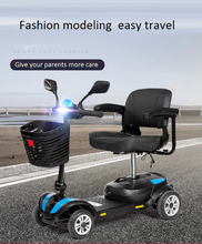 Load image into Gallery viewer, ECOCRUISER 4 New Electric 4 Wheel Disabled Mobility Folding Foldable Scooter For Elderly or Handicapped Power Scooter (7675470807201)
