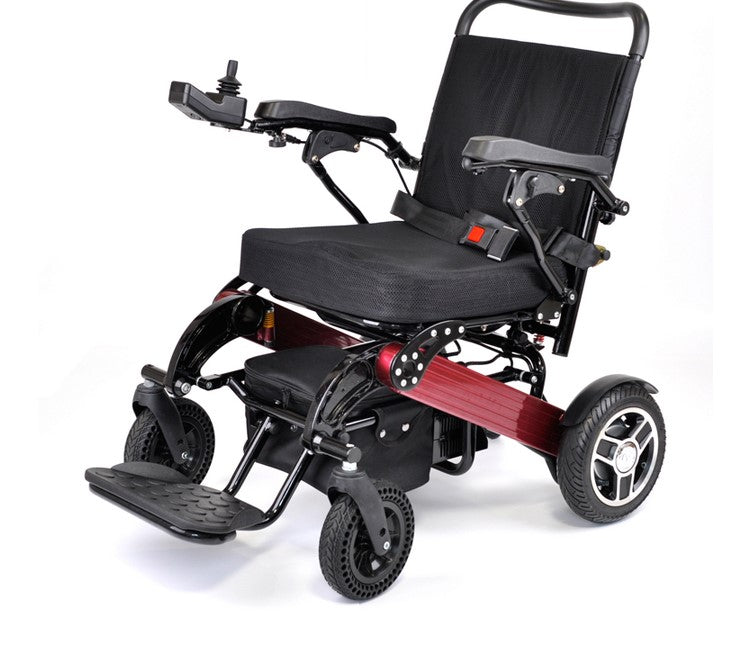 EZYCHAIR New Foldable Electric Aluminum Wheelchair (7676080029857)