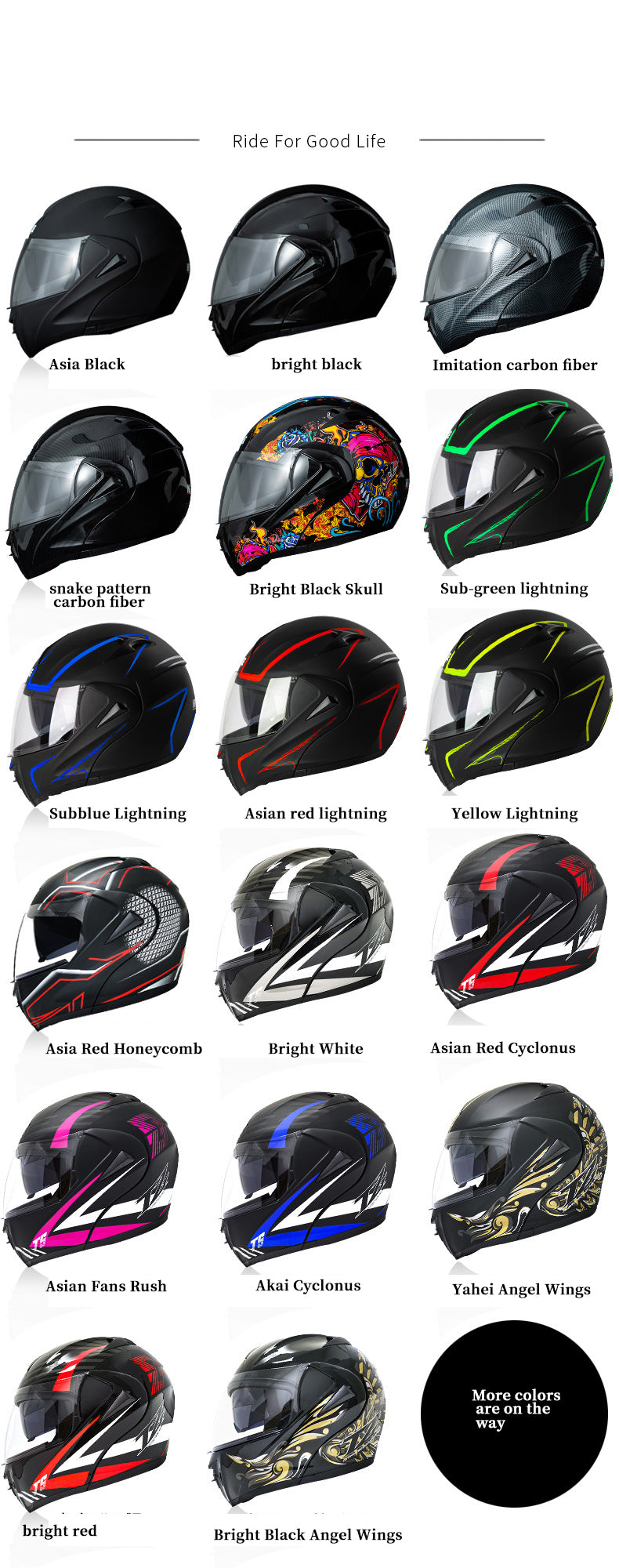 RIDEREADY Bluetooth Angel Wings Motorcycle Helmet with Mirror Visor (7675482865825)
