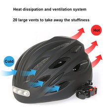 Load image into Gallery viewer, MBA Popular Bike Helmet With lights Air Permeable USB Charging (7671880122529)
