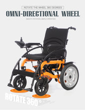 Load image into Gallery viewer, EZYCHAIR EG-8019 Lightweight Power Wheelchair (7669316092065)
