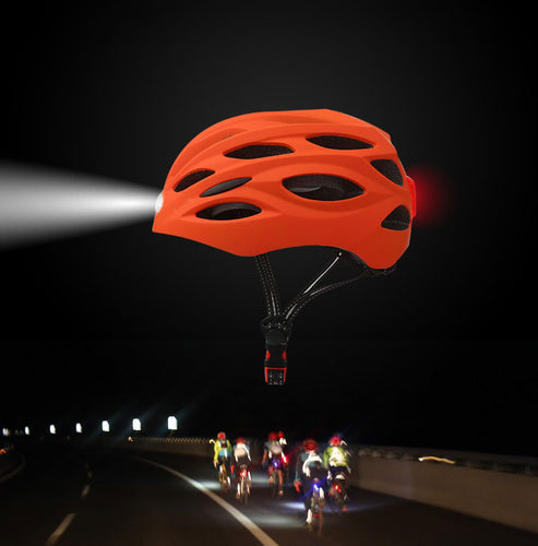 MBA Popular Bike Helmet With lights Air Permeable USB Charging (7671880122529)