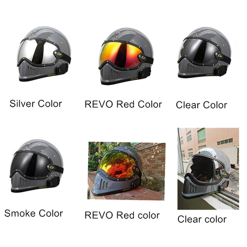 RIDEREADY  Motorcycle Helmet Visor Shield for Classic Styles (7675598405793)