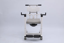 Load image into Gallery viewer, EZYCHAIR Manual Double Swing Shifter Transfer Patient&#39;s Commode Wheelchair (7676131344545)

